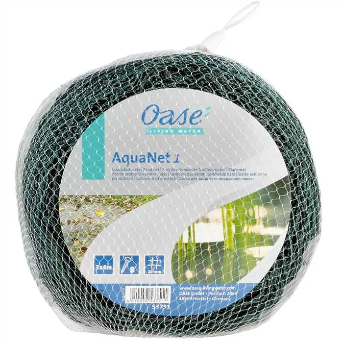 Aquanet 1 - Filet de protection de Bassin 3 x 4M + piquets - Oase