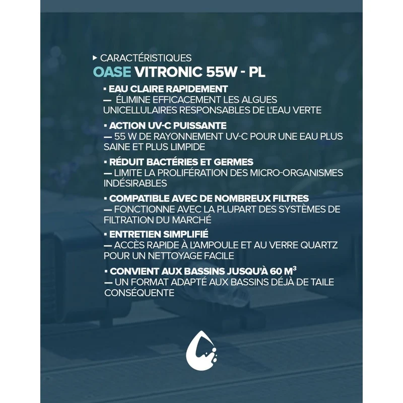 Vitronic 55W - PL Appareil UV-C - Oase