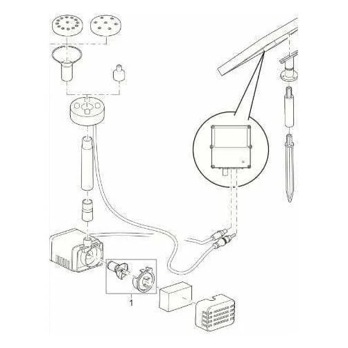 Rotor et volute PondoSolar 150/250