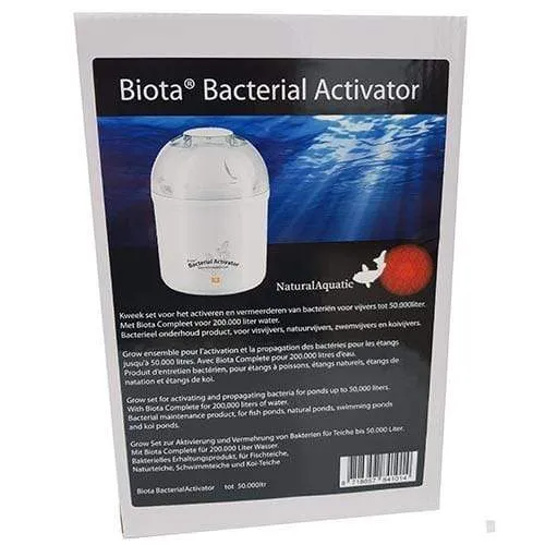 Biota Bacterial Activator + Biota Complete pour 200m³ - Pack complet - L'original !