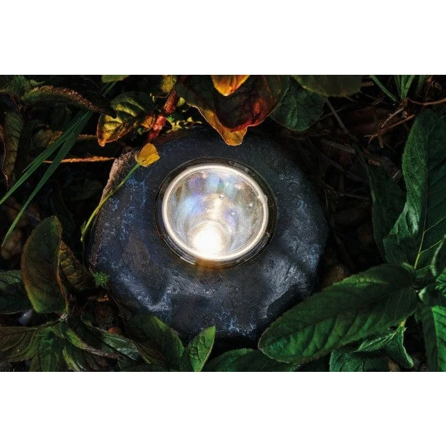PondoStar LED Rocklight Set 3- Spots en petits rochers pour petit bassin - Pontec
