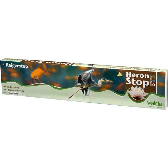 Heron Stop - Kit de clôture avec fil de pêche - Velda