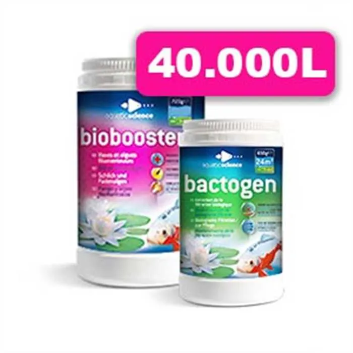PACK Biobooster+ 40m³ + Bactogen 40m³ - Idéal pour un entretien complet