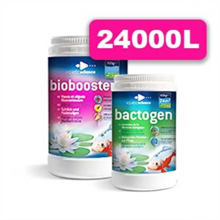 PACK Biobooster+ 24m³ + Bactogen 24m³ - Idéal pour un entretien complet