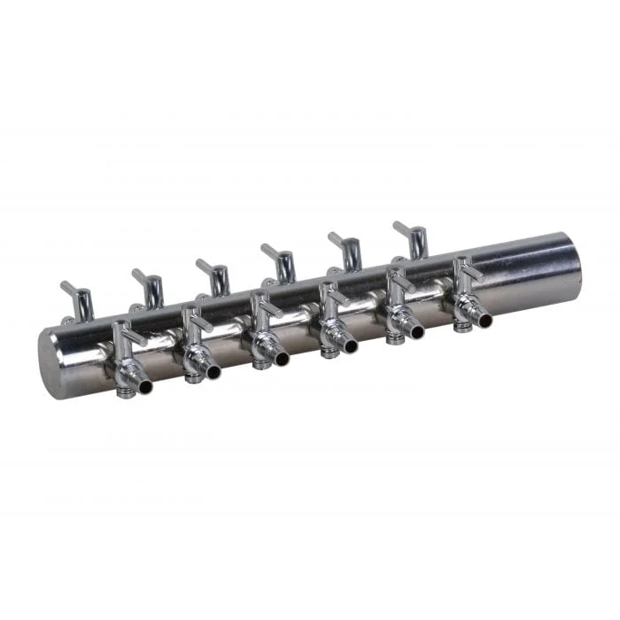 Vanne pour pompe à air 4mm Ø18mm - 6/10/12/18 voies - Aquaforte