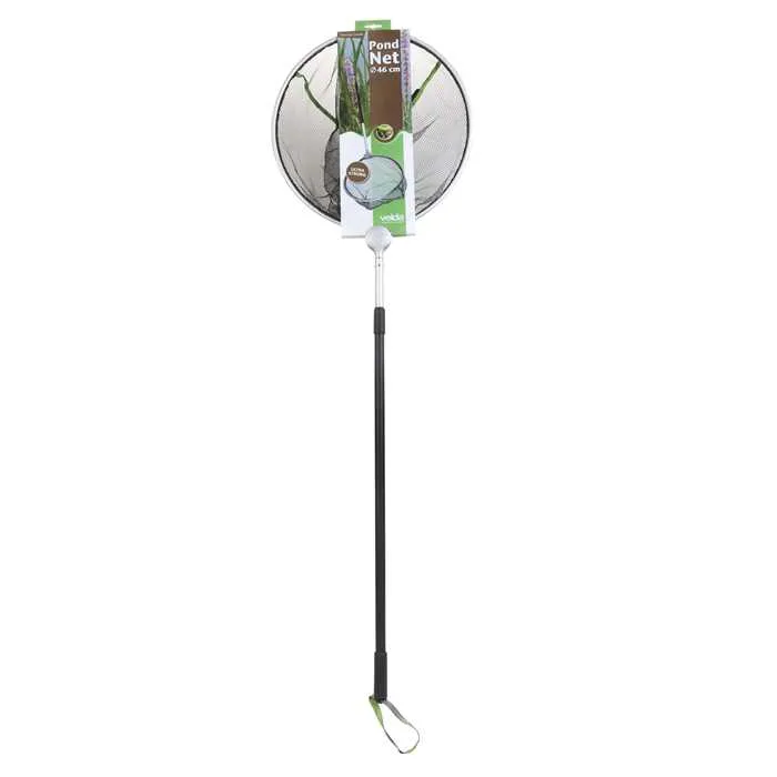 Epuisette Pond Net Rond 180/46CM - Pour poissons et végétaux - Velda