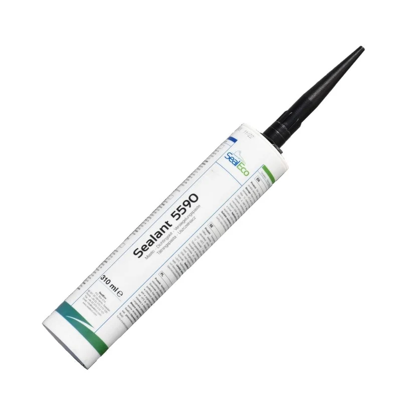 Kit EPDM Pro 300ml / Sealant 5590 - Silicone noir très efficace pour EPDM et joints