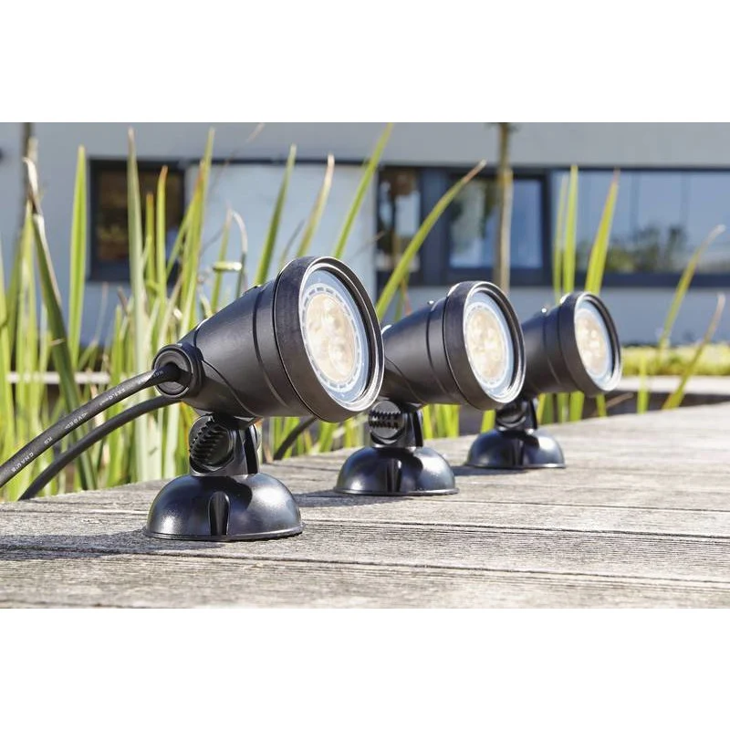 LunAqua Classic LED Set 3 - Spots polyvalents immergeables - Oase