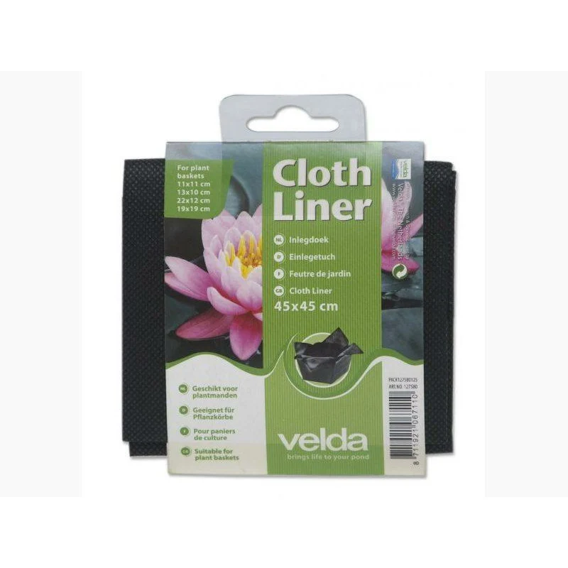Cloth Liner 45 x 45CM - Feutre pour pots de plantes aquatiques