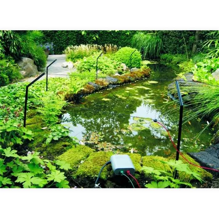 Pond Protector - Clôture électrique contre les hérons et nuisibles - Velda
