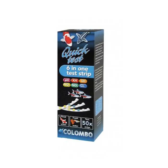 Colombo Quicktest - Testeur bandelettes (50pièces)