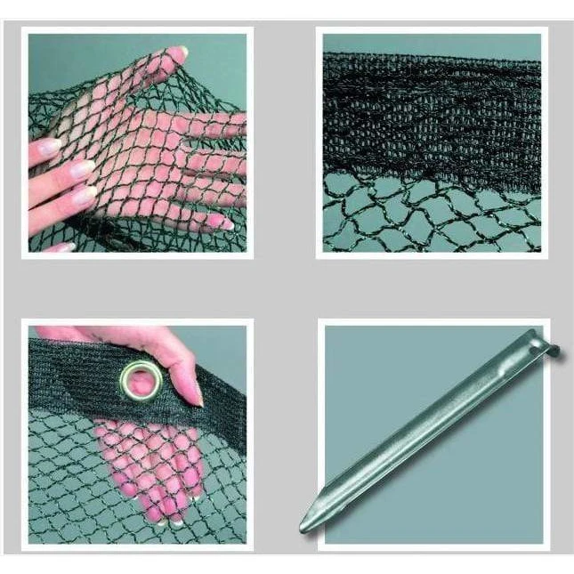 CoverNet 4 x 3M - Filet de protection de haute qualité avec œillets - Velda