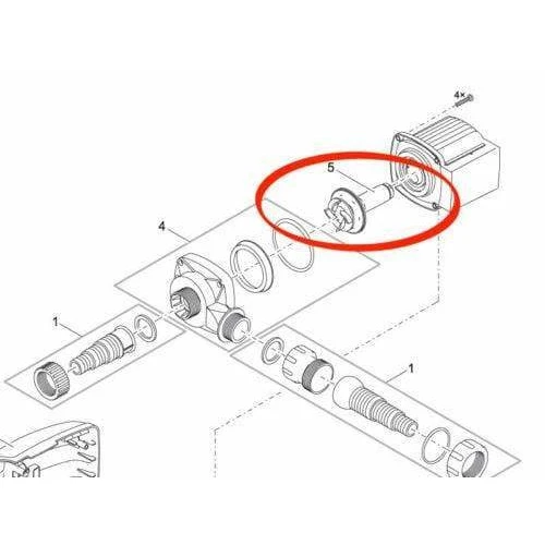Rotor de remplacement pour AquaMax Eco Classic 17500