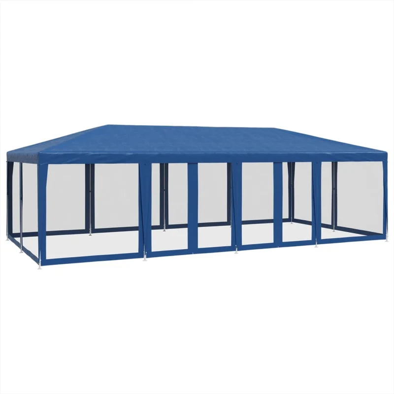 Partytent Met 12 Mesh Zijwanden Hdpe