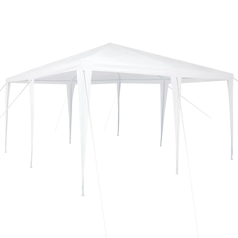 Partytent 400 X 400 X 266 Cm Polyethyleen En Staal