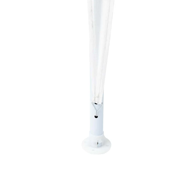 Partytent 400 X 400 X 266 Cm Polyethyleen En Staal