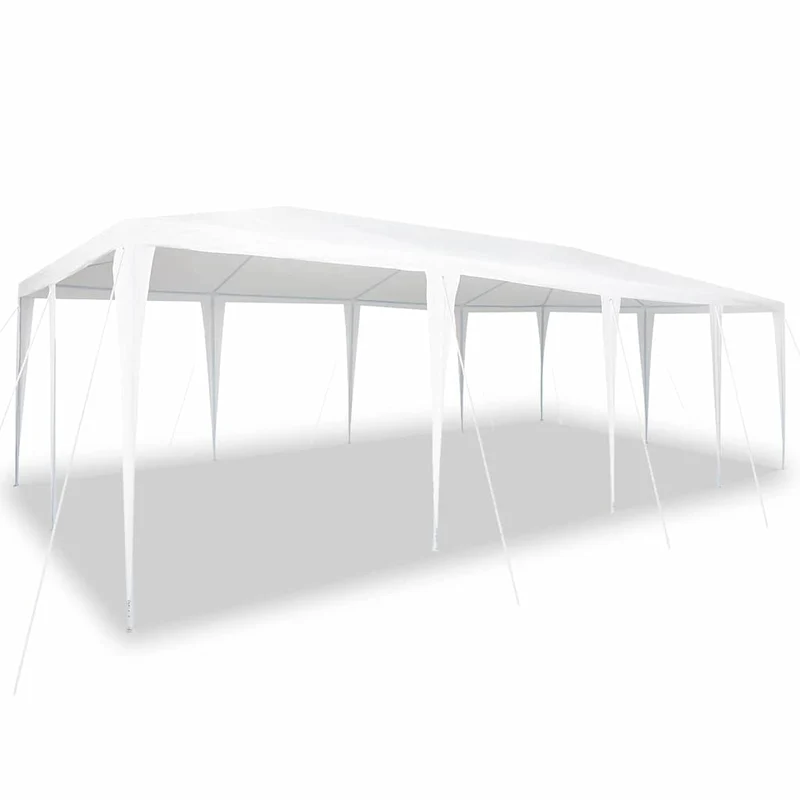 Partytent Wit 800 X 400 X 266 Cm Polyethyleen En Staal