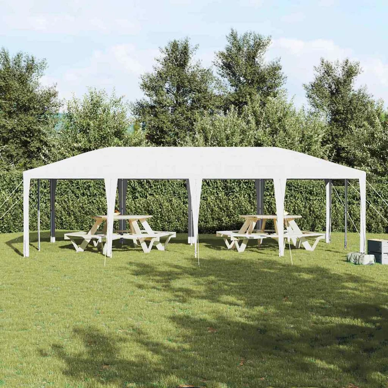 Partytent Wit 800 X 400 X 266 Cm Polyethyleen En Staal