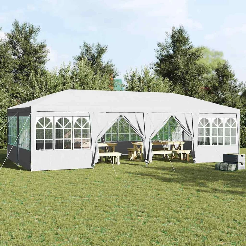Partytent 800 X 400 X 266 Cm Wit Polyetheen