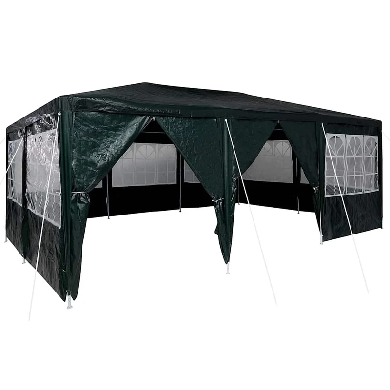 Partytent 600 X 400 X 266 Cm Groen Polyetheen