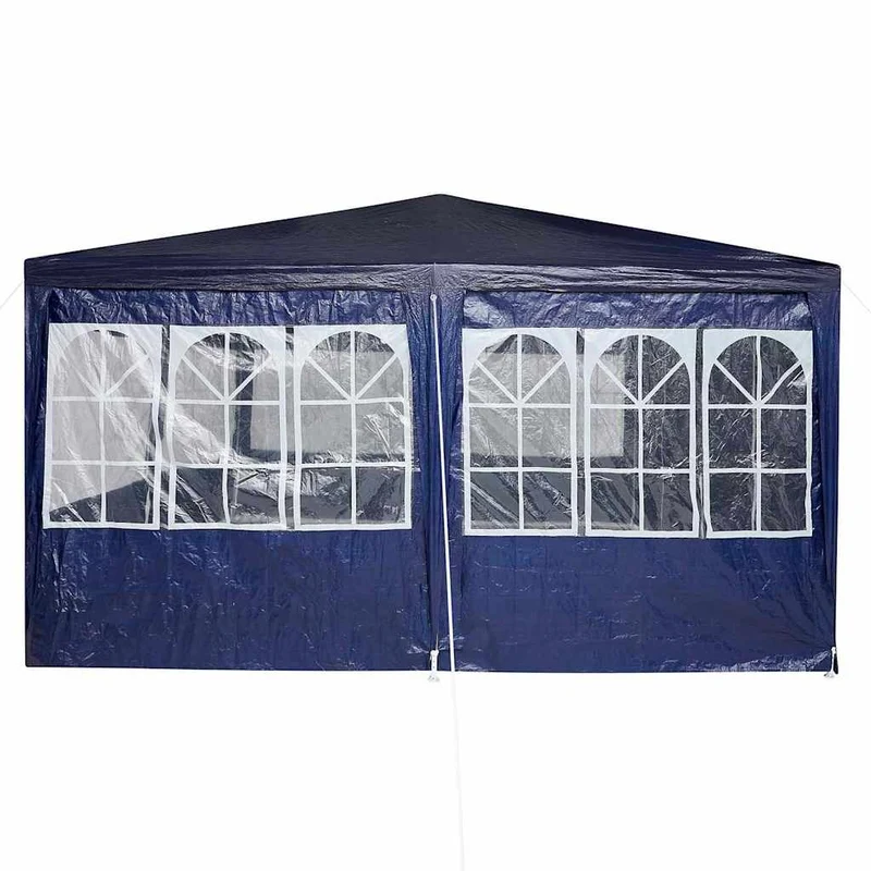 Partytent 800 X 400 X 266 Cm Blauw Polyetheen