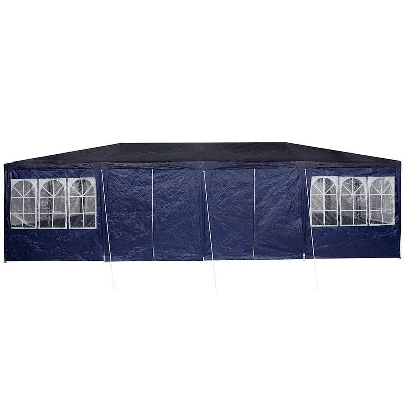 Partytent 800 X 400 X 266 Cm Blauw Polyetheen