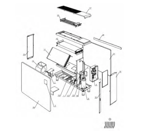 DESUMIDIFICADOR FULL-INVERTER Garden Air - recambios
