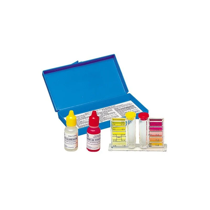 Trousse d’Analyse Chlore & pH pour Piscine et Spa