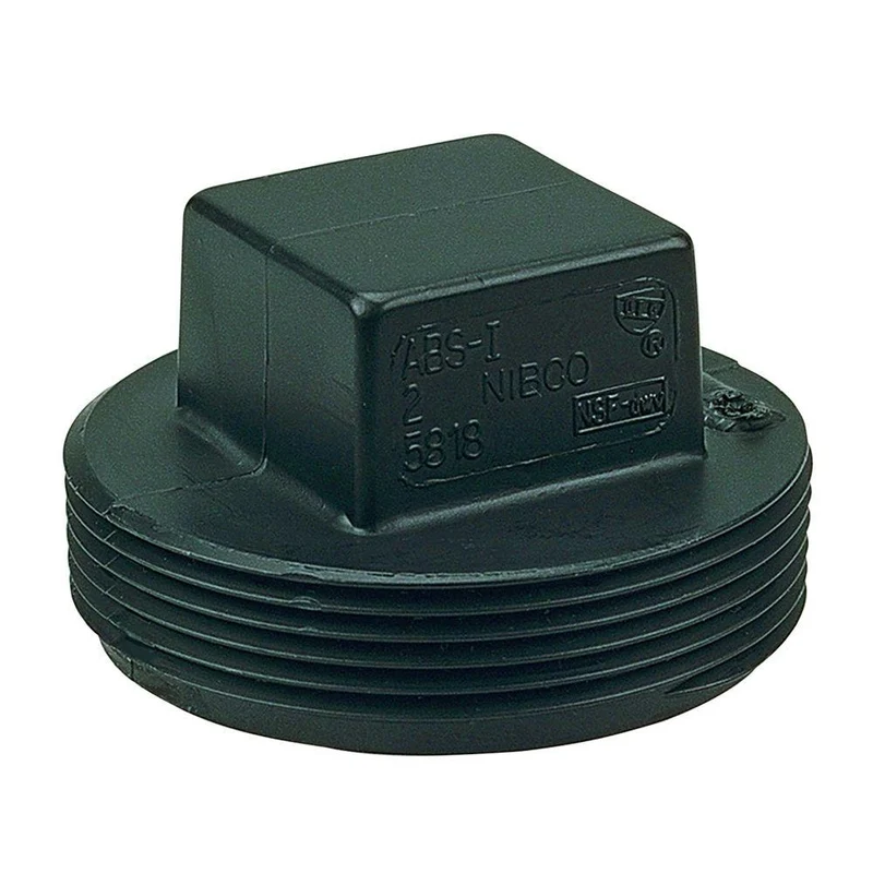Bouchon Fileté ABS Noir MPT