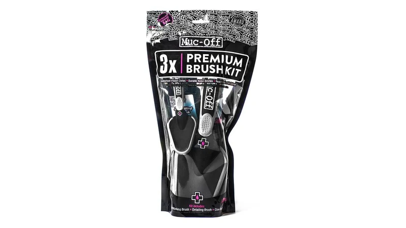 Muc-Off Set de 3 brosses de nettoyage