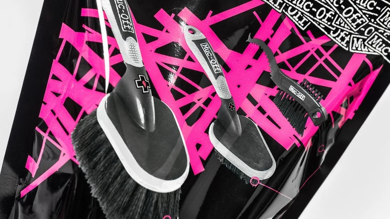 Muc-Off Set de 3 brosses de nettoyage