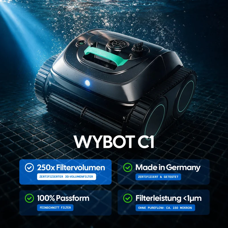 Feinstfilter für Poolroboter WYBOT C1