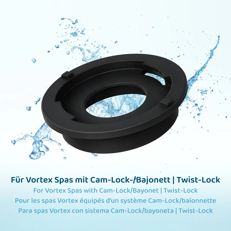 PureFlow® LongLife Whirlpool-Filterkartusche Vortex mit Cam-Lock Adapter