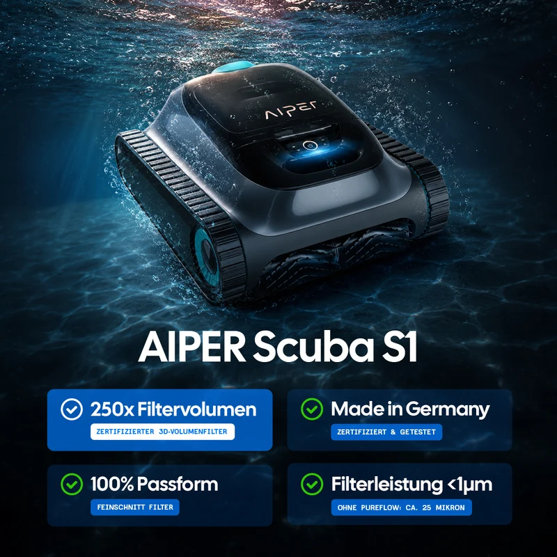 Feinstfilter für Poolroboter AIPER Scuba S1