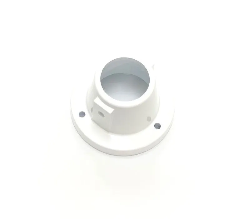Ancrage d'aluminium blanc