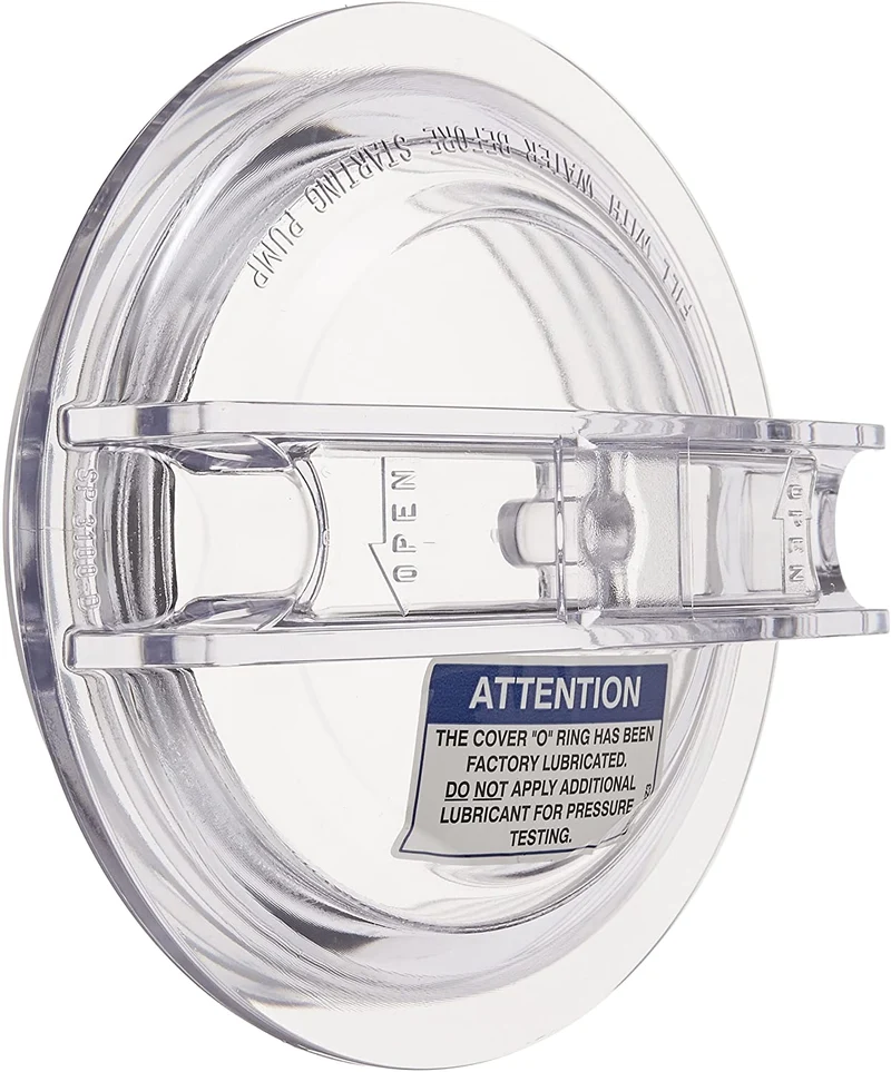 Couvercle de Pompe Hayward SPX3100D - Acrylique Transparent pour Super II Pump