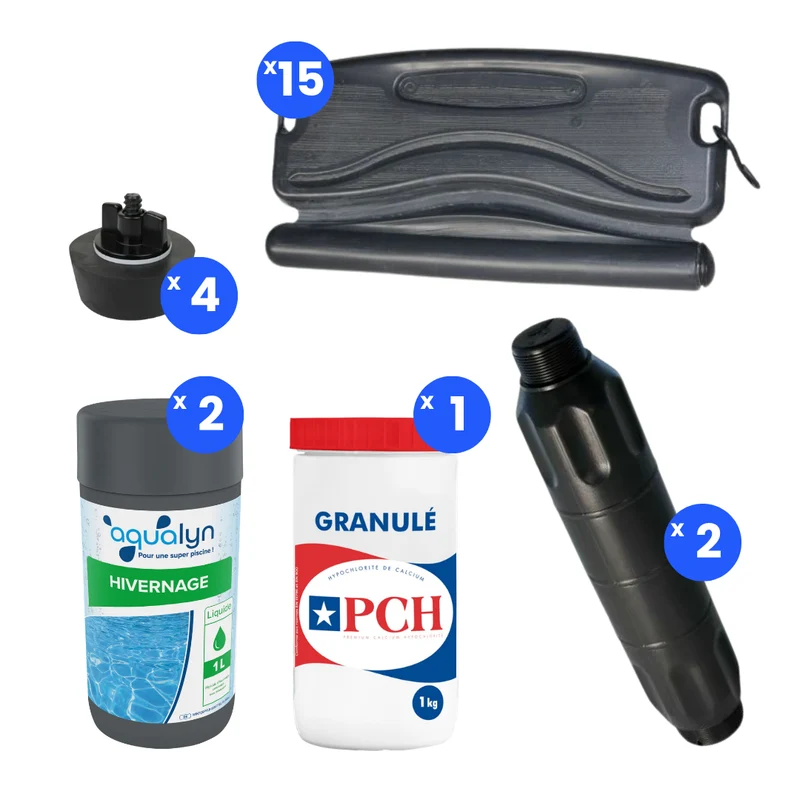 Kit hivernage pour piscine de 7 x 3,50 m