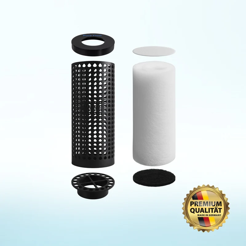 PureFlow® LongLife Filterkartusche kurz + Adapter mit Steckgehäuse (Loch)
