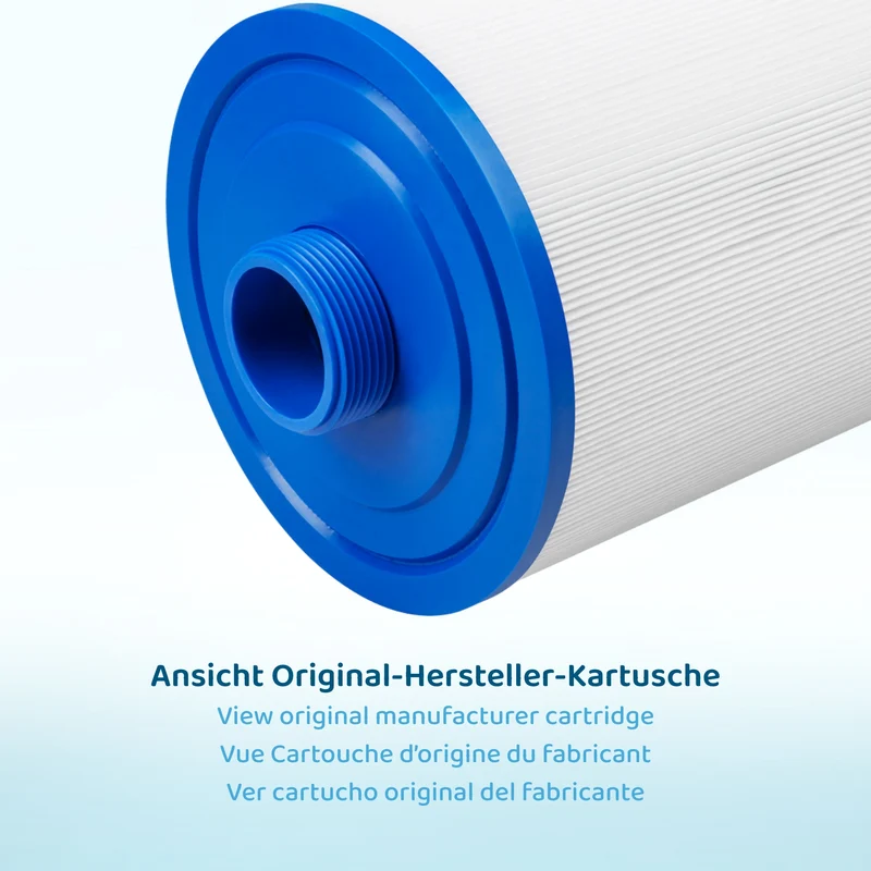 PureFlow® LongLife Filterkartusche lang + Adapter mit Feingewinde 1,5 Zoll