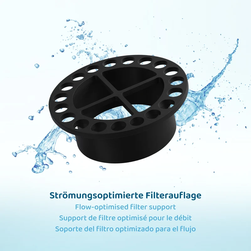 PureFlow® LongLife Filterkartusche kurz + Adapter mit Grobgewinde außen