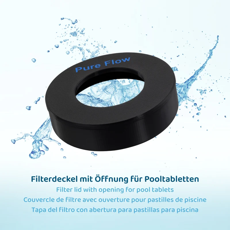 PureFlow® LongLife Filterkartusche lang + Adapter mit Feingewinde 1,5 Zoll