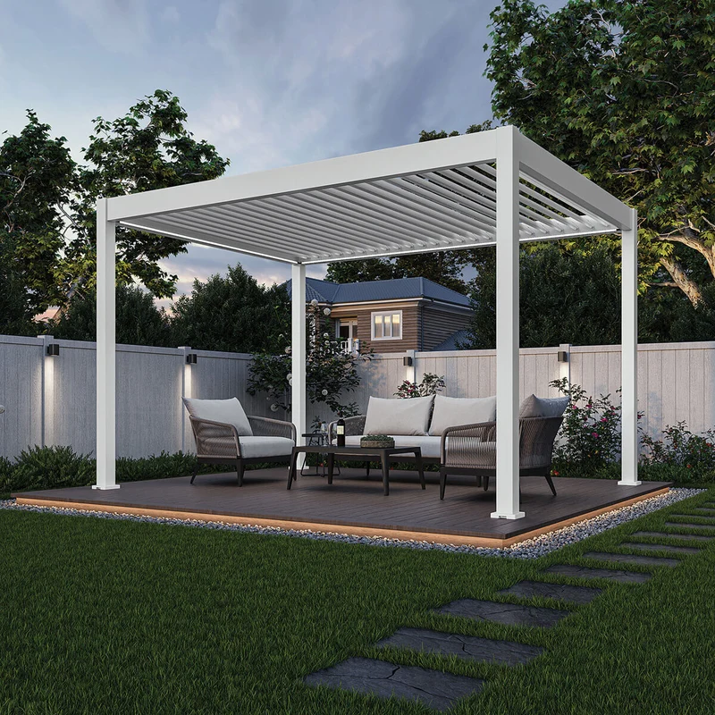 Pergola Ombrella I-Plus motorisée avec Led