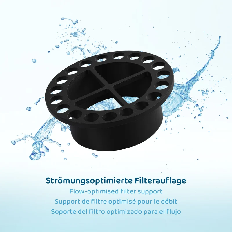 PureFlow® LongLife Filterkartusche lang + Adapter mit Grobgewinde außen