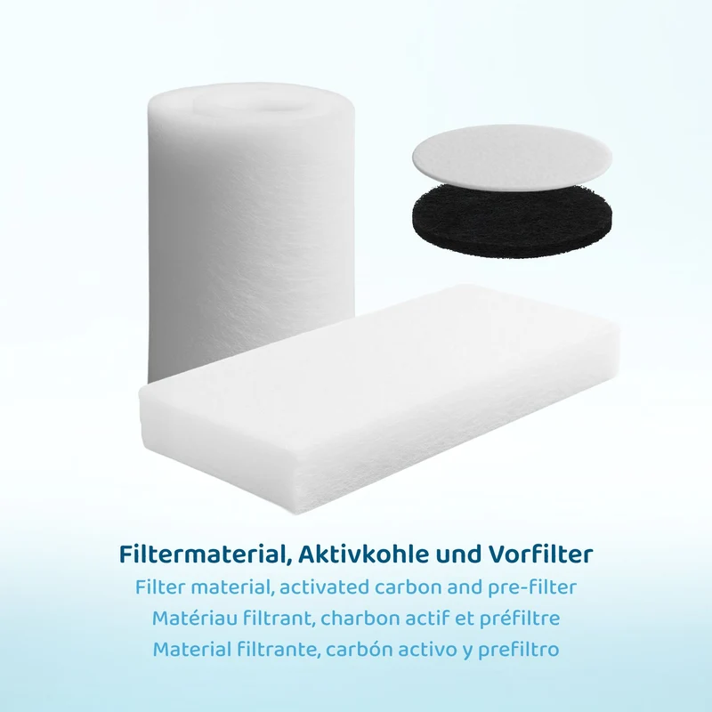 PureFlow® LongLife Filterkartusche lang + Adapter mit Grobgewinde außen