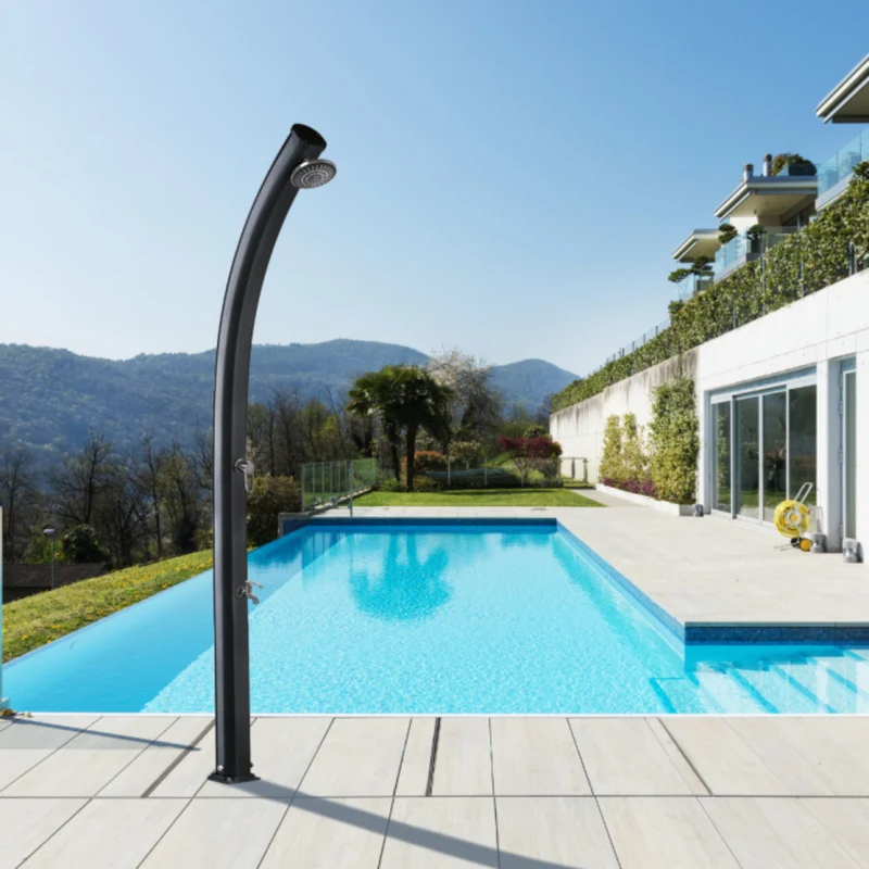 Douche Solaire Jolly 33L Formidra – Gris métallisé