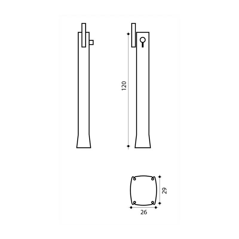Douche Solaire Happy Go 23L Formidra - Anthracite