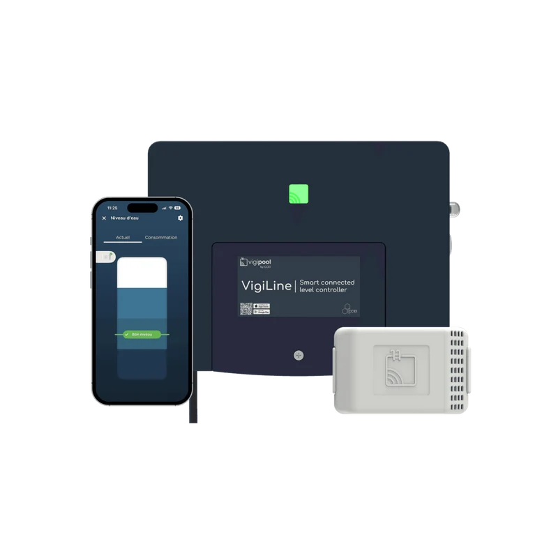 VigiLine - Régulateur de niveau connecté pour piscine à skimmer CCEI