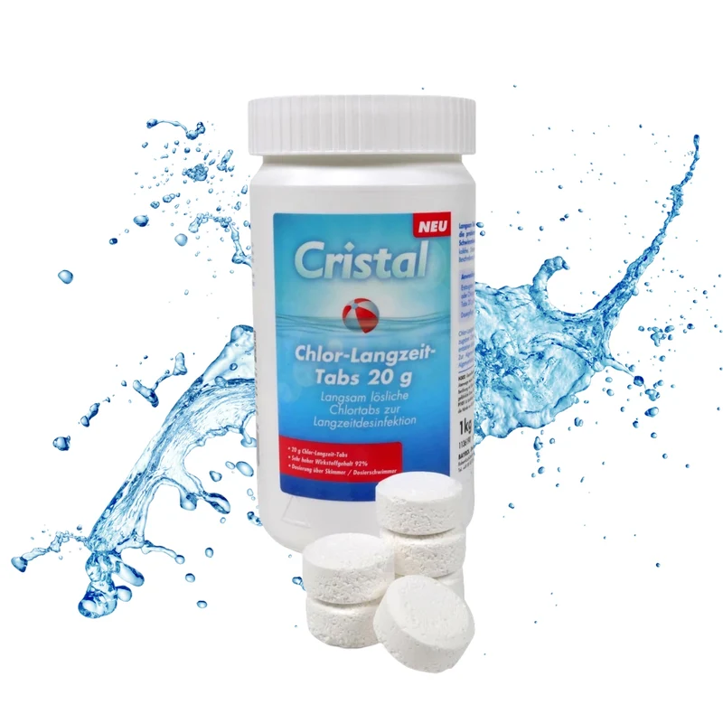 CRISTAL Chlor-Langzeit-Minitab (20g) 1,0 kg