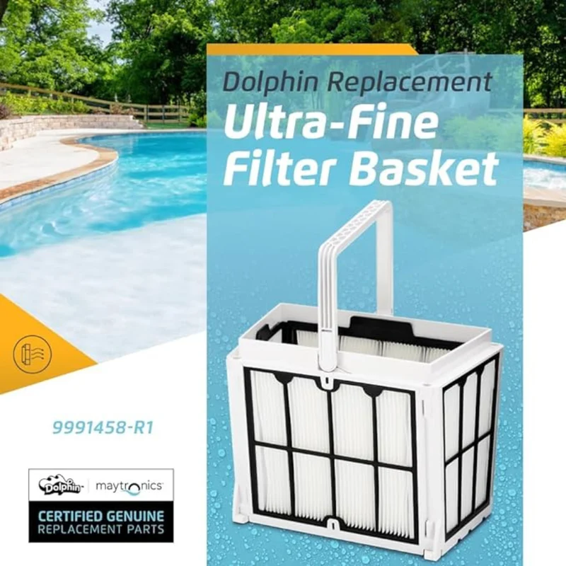 Panier de filtration 9991458-R1 pour robots nettoyeurs Dolphin