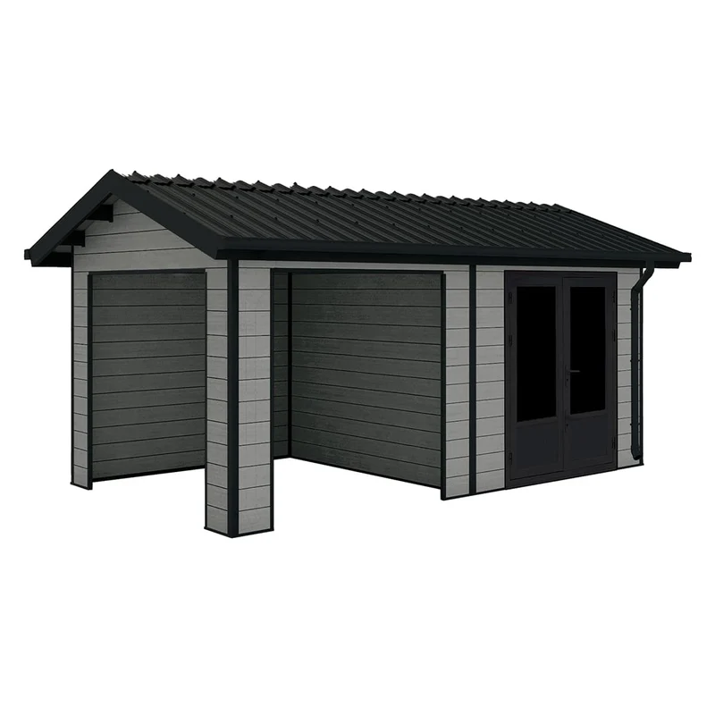 Cabanon Scandinave avec murs réversibles - 18 x 10 pi